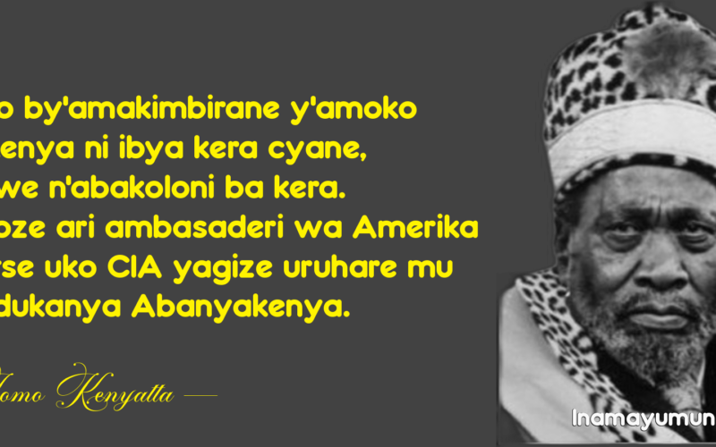 Ibibazo by’amakimbirane y’amoko muri Kenya ni ibya kera cyane, byatewe..