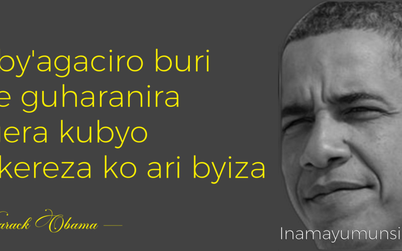 Ni iby’agaciro buri gihe guharanira kugera kubyo utekereza ko ari