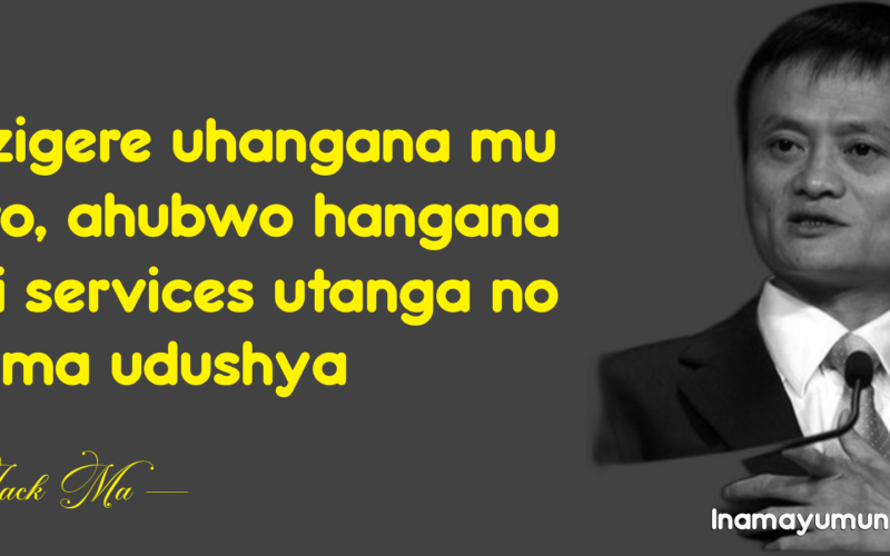 Ntuzigere uhangana mu biciro, ahubwo hangana muri services utanga no