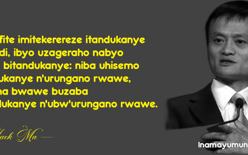Niba ufite imitekerereze itandukanye n’abandi, ibyo uzageraho nabyo bizaba bitandukanye: