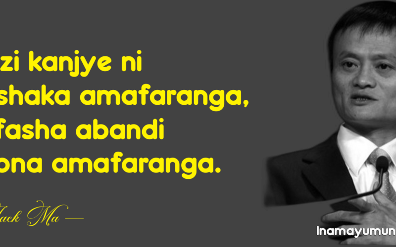 Akazi kanjye ni ugushaka amafaranga, nkafasha abandi kubona amafaranga.