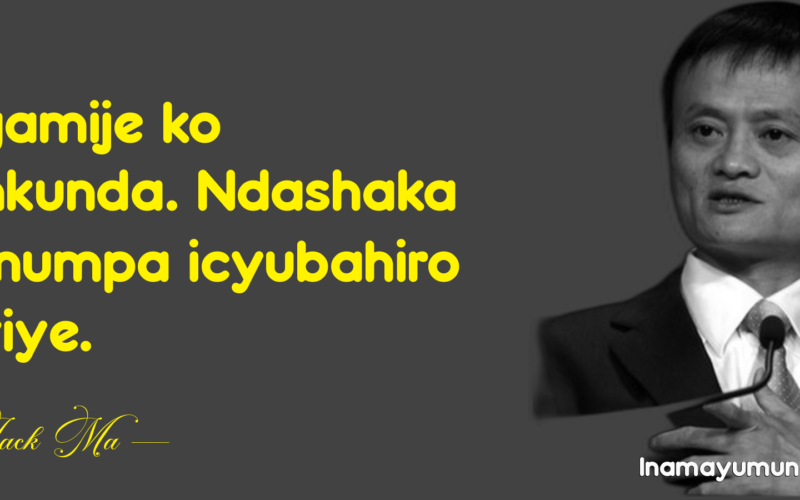 Singamije ko munkunda. Ndashaka ko mumpa icyubahiro nkwiye.