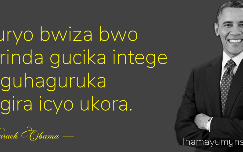 Uburyo bwiza bwo kwirinda gucika intege ni uguhaguruka ukagira icyo