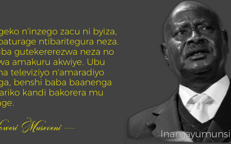 Amategeko n’inzego zacu ni byiza, ariko abaturage ntibaritegura neza. Bagomba..