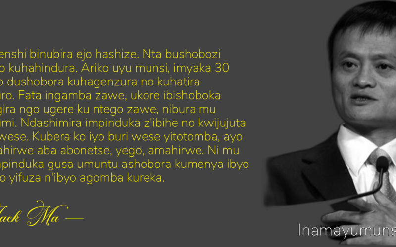 Abantu benshi binubira ejo hashize. Nta bushobozi dufite bwo kuhahindura…