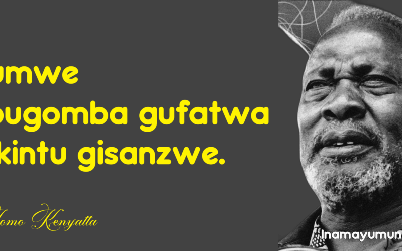 Ubumwe ntibugomba gufatwa nk’ikintu gisanzwe.