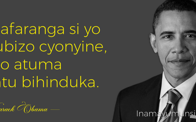 Amafaranga si yo gisubizo cyonyine, ariko atuma ibintu bihinduka.