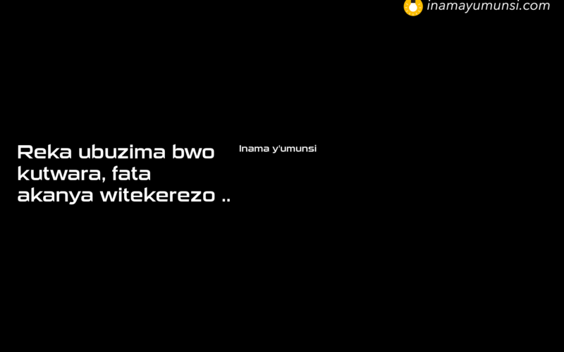 Fata umwanya wo kwitekerezaho