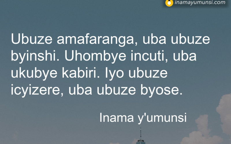 Ububwa si ukugira umurizo gusa ahubwo ni ukwica amasezerano wagiranye n’incuti yawe