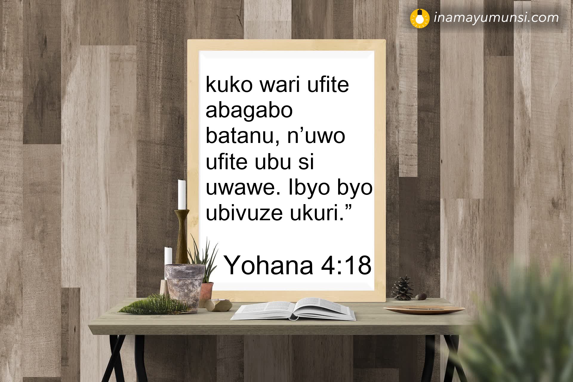 Yohana 4:18 ⇒ kuko wari ufite abagabo batanu, n’uwo ufite ubu si uwawe. Ibyo byo ubivuze ..